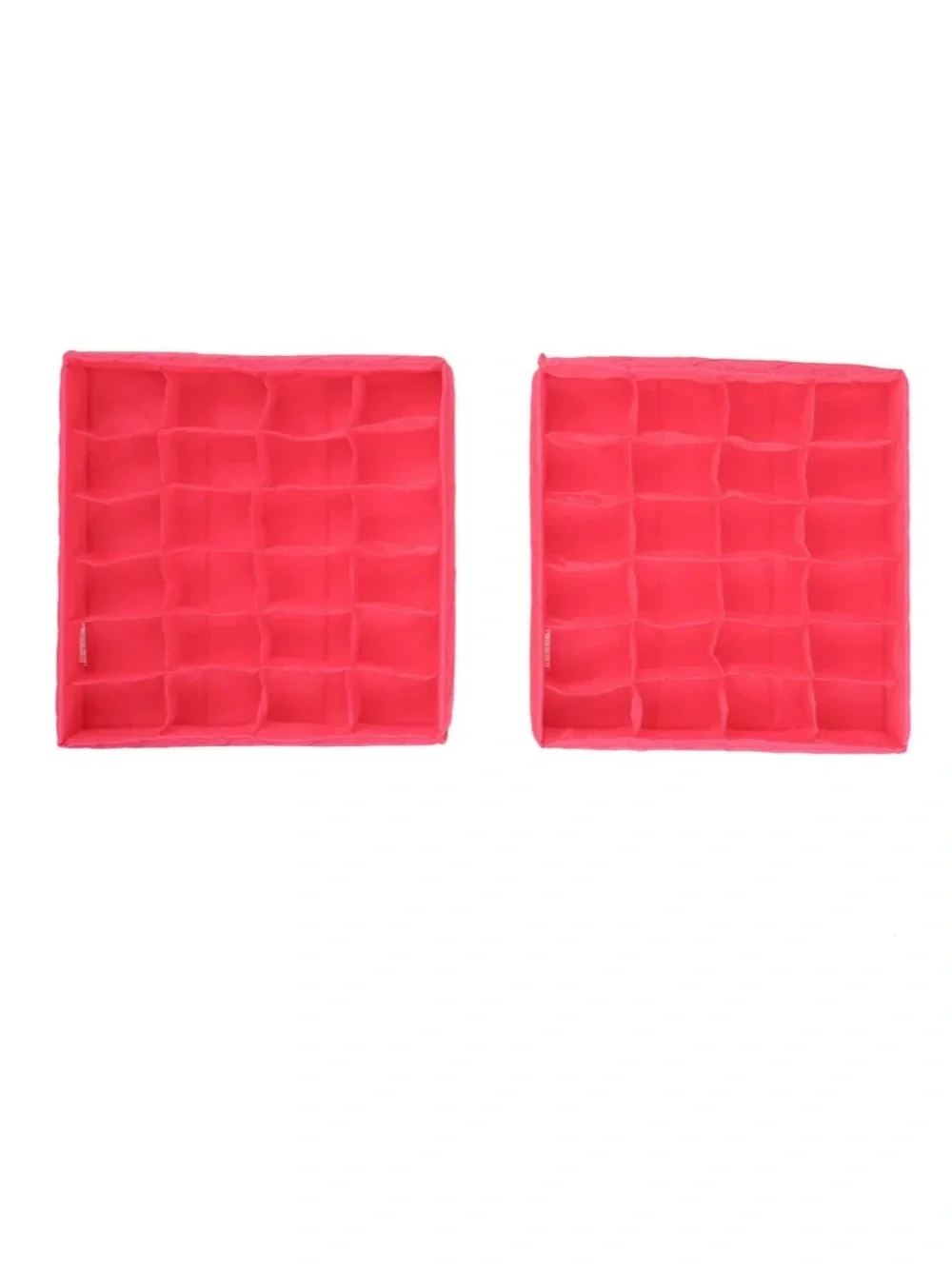 NWT Lug Trolley 2-Piece 24 Pocket Drawer Organizer in Magenta